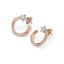 Star Rose - Lab Diamond Hoop Earrings