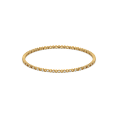 Beaded - Lab Diamond Bangle