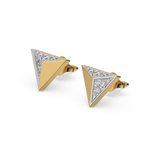 Prism Point - Lab Diamond Stud Earrings