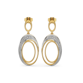 Tidal Grace - Lab Diamond Drop Earrings