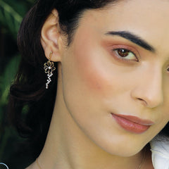 Flora Dewdrops - Lab Diamond Earrings