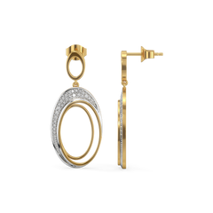 Tidal Grace - Lab Diamond Drop Earrings