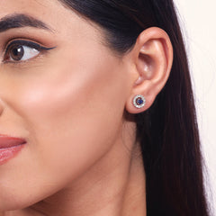 Wink of Protection - Lab Diamond Stud Earrings