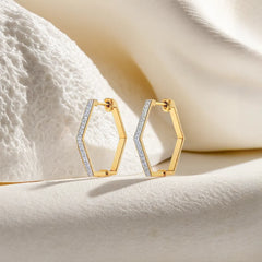Classic Huggies - Lab Diamond Earrings