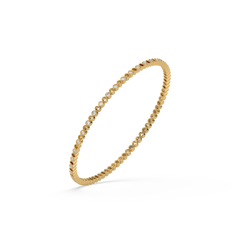 Beaded - Lab Diamond Bangle