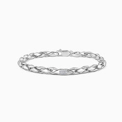 Silver Dude's Delight Bracelet For Him