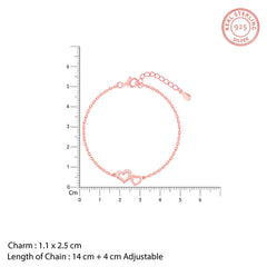 Rose Gold Foreverly Bracelet