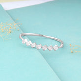 Silver Zircon Order of Opulence Bangle Bracelet