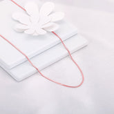 Rose Gold Radiant Beam Chain