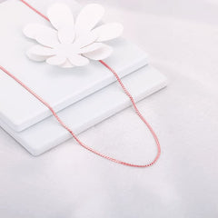 Rose Gold Radiant Beam Chain