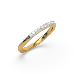 Classic Slim - Lab Diamond Band Ring