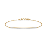 Row of Radiance - Lab Diamond Bracelet