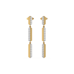 Power Play Drops - Lab Diamond Earrings