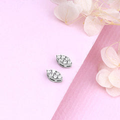 Silver Stardust Sparkles Earrings