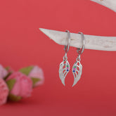 Silver Wings In The Air Earrings