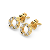 Eternal Orbit - Lab Diamond Stud Earrings