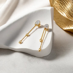 FlexiLink - Lab Diamond Drop Earrings