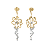 Flora Dewdrops - Lab Diamond Earrings