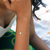 Floral Essence - Lab Diamond Bracelet