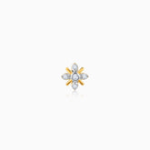 Gold Desirability Diamond Nose Pin