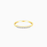 Gold Sparkling Diamond Ring