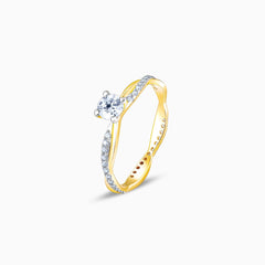Gold Bold Beauty Diamond Ring