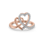 Heart Entwined - Lab Diamond Fashion Ring