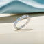 Icy Blue - Lab Diamond Band Ring