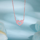 Rose Gold Forever Beat Kids Necklace