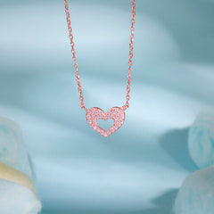 Rose Gold Forever Beat Kids Necklace