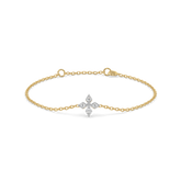 Tri-Shine - Pure Gold Lab Diamond Bracelet