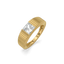 Gridline Gold – Pure Gold Lab-Grown Diamond Men's Ring