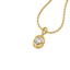 Celeste Dew - Pure Gold Lab Diamond Pendant