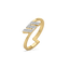 Triple Trace - Pure Gold Lab Diamond Ring