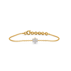 Floral Essence - Lab Diamond Bracelet