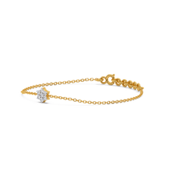 Floral Essence - Lab Diamond Bracelet