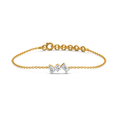 Toi-et-Moi - Lab Diamond Bracelet