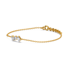 Toi-et-Moi - Lab Diamond Bracelet