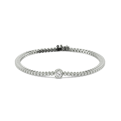 Luminous Charm - Lab Diamond Solitaire Bracelet