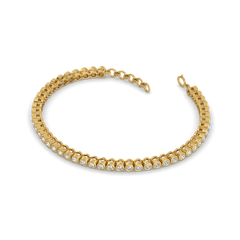 Rain-Dance - Lab Diamond Tennis Bracelet