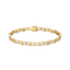 Edgy Elegance - Lab Diamond Tennis Bracelet