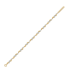 Whispering Leaf - Lab Diamond Tennis Bracelet