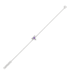 Ultra Violet Glow - Lab Diamond Bracelet