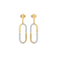 Lustre Loop - Lab Diamond Drop Earrings