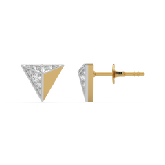 Prism Point - Lab Diamond Stud Earrings