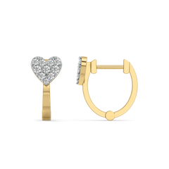 Timeless Loop - Lab Diamond Hoop Earrings