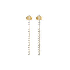 Line of Light - Lab Diamond Drop Earrings