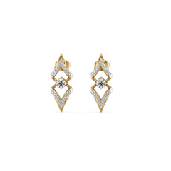 Fierce Aura – Lab Diamond Solitaire Earrings