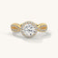 Twist & Shine - Pure Gold Lab Diamond Solitaire Ring
