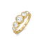 Solitaire Drops - Pure Gold Lab Diamond Ring